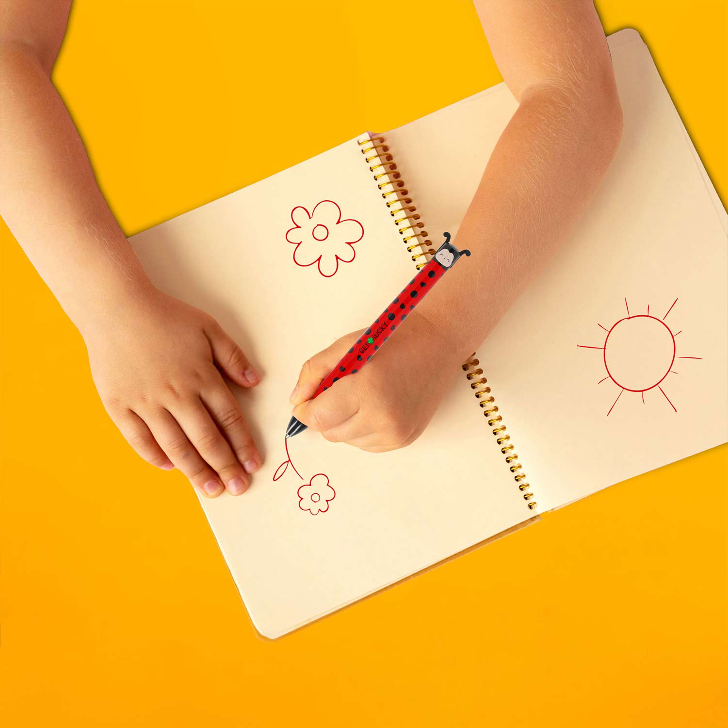 Click&Clack - Two-Colour Ballpoint Pen - Joaninha ( Imagem 3 de 4 ) - Preview