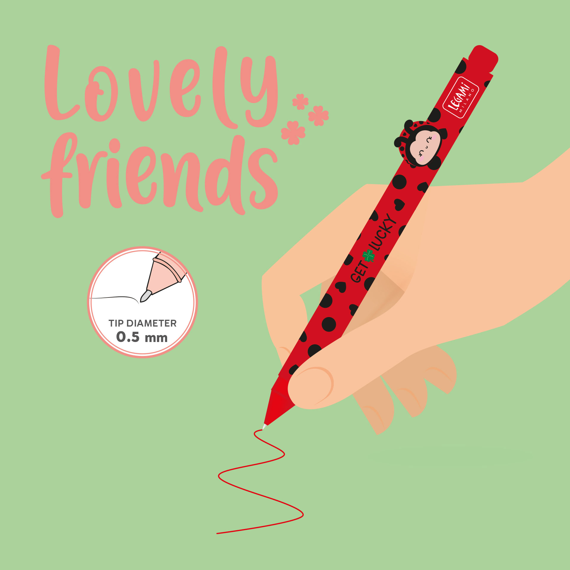 Lovely Friends - Gel Pen Joaninha ( Imagem 3 de 4 ) - Preview