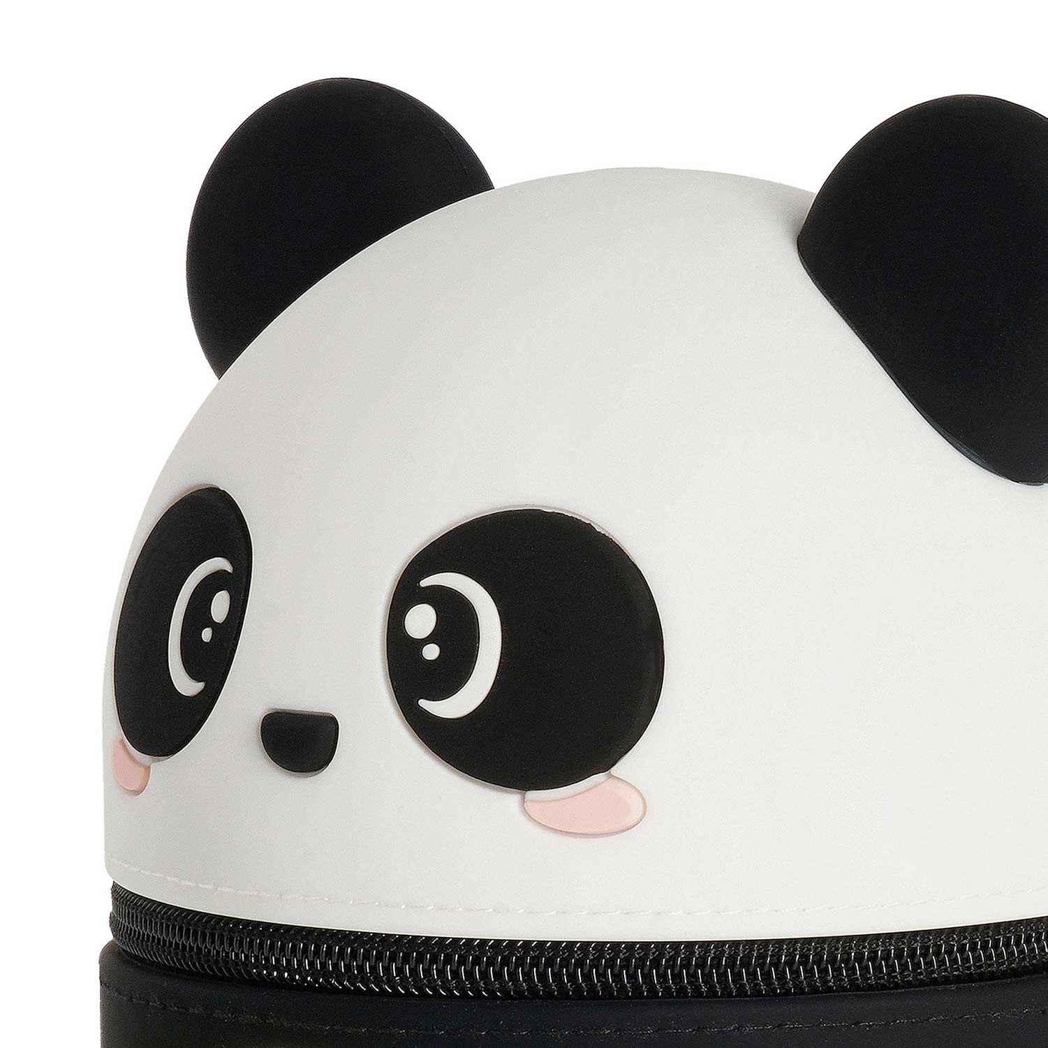 Super Kawaii - 2-In-1 Silicone Pencil Case - Panda ( Imagem 3 de 4 ) - Preview