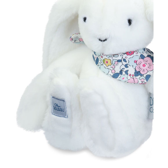 Peluche Coelho Fleurette Branco 25Cm Doudou Et Compagnie Dc4296 ( Imagem 2 de 4 ) - Preview