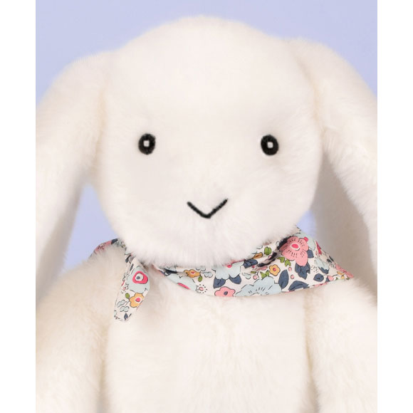 Peluche Coelho Fleurette Branco 25Cm Doudou Et Compagnie Dc4296 ( Imagem 4 de 4 ) - Preview