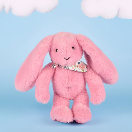 Peluche Coelho Fleurette Rosa 25Cm Doudou Et Compagnie Dc4297 ( Imagem 4 de 4 ) - Preview