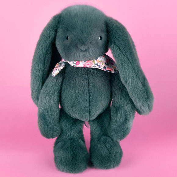 Peluche Coelho Fleurette Verde 35Cm Doudou Et Compagnie Dc4305 ( Imagem 3 de 4 ) - Preview