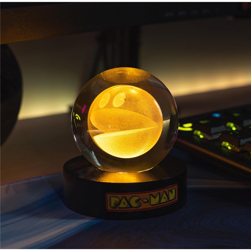 Candeeiro 3D - Pacman Crystal Ball ( Imagem 2 de 3 ) - Preview