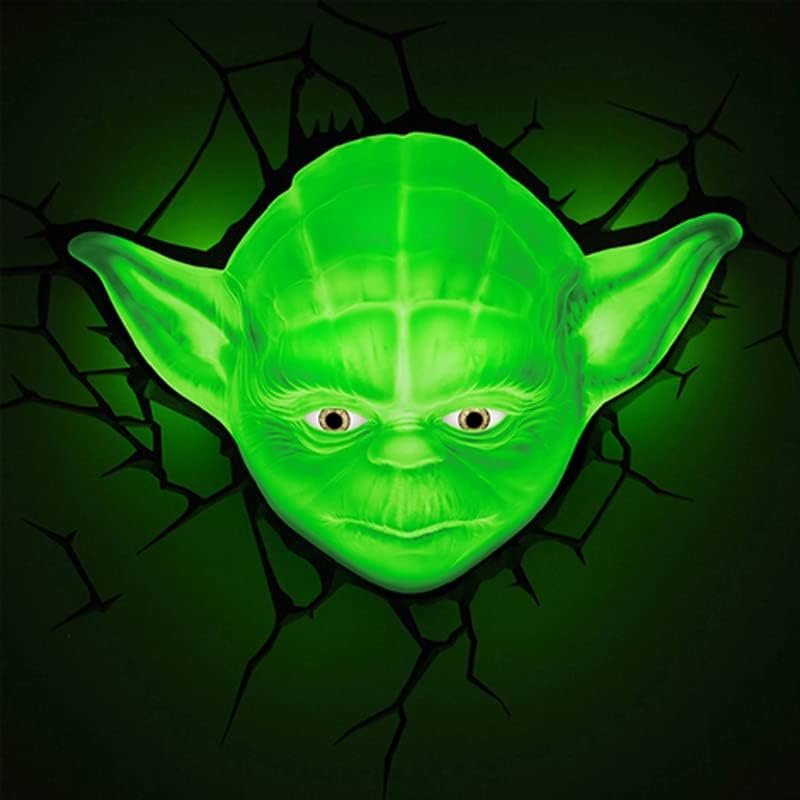 Candeeiro 3D Star Wars Deco Light - Yoda ( Imagem 2 de 3 ) - Preview