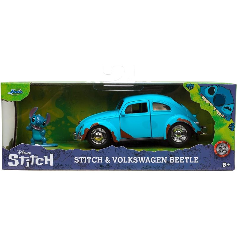 Figura Lilo and Stitch - WV Beetle 1959 (Jada Toys) ( Imagem 3 de 3 ) - Preview
