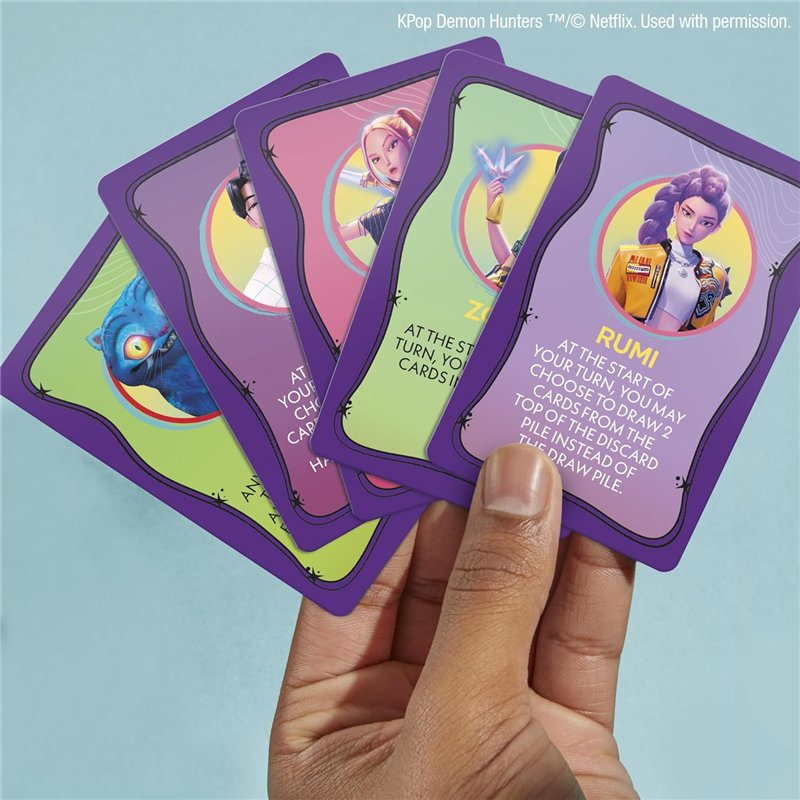 Jogo de Tabuleiro Monopoly Deal: KPop Demon Hunters ( Imagem 4 de 4 ) - Preview