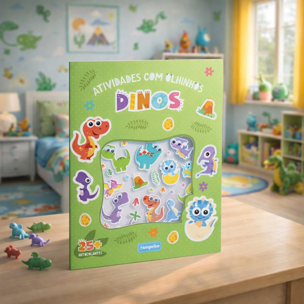 Europrice Atividades com olhinhos - Dinossauros ( Imagem 2 de 2 ) - Preview