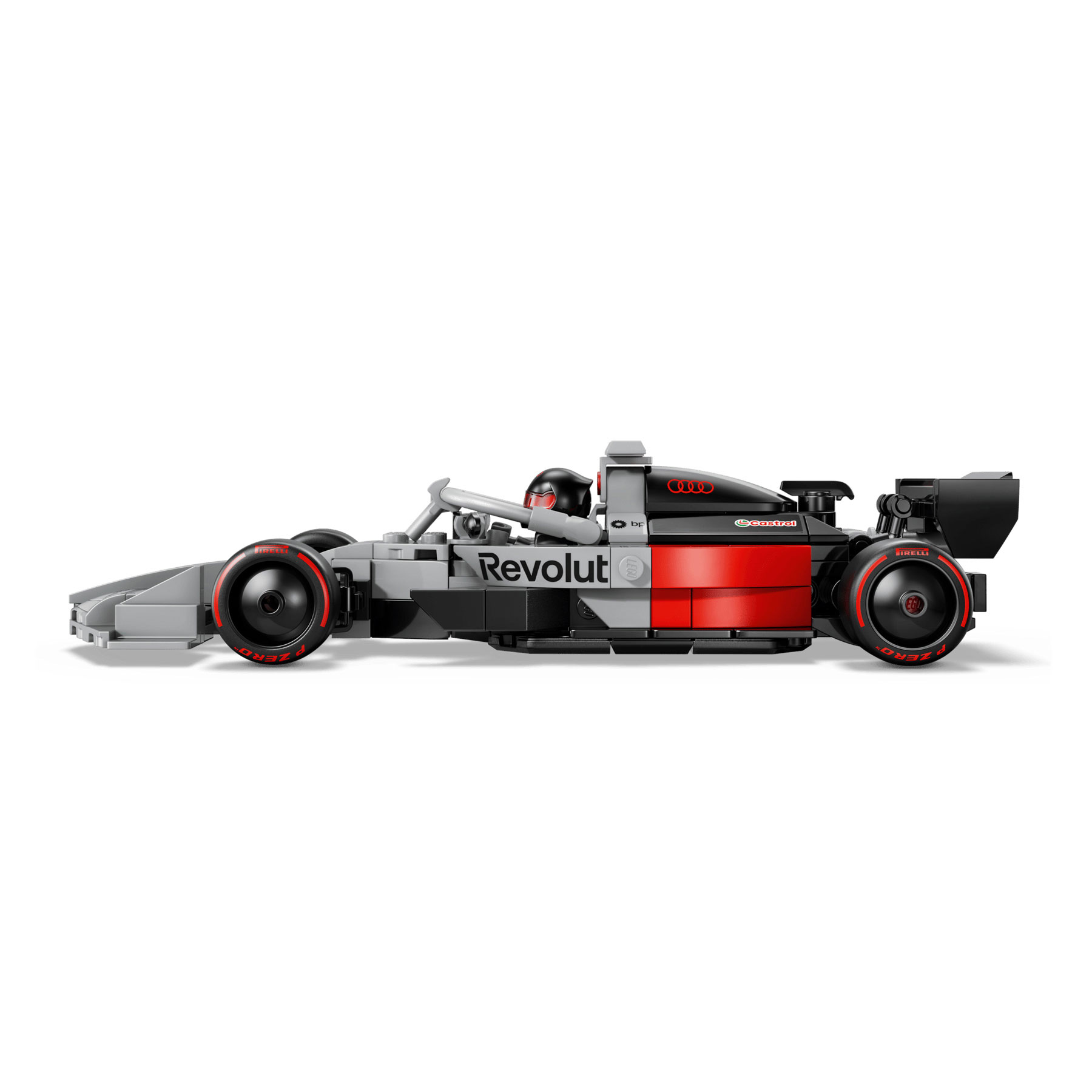 Lego Speed Champions Carro De Corrida Audi Revolut F1 Team R26 77259 ( Imagem 4 de 4 ) - Preview