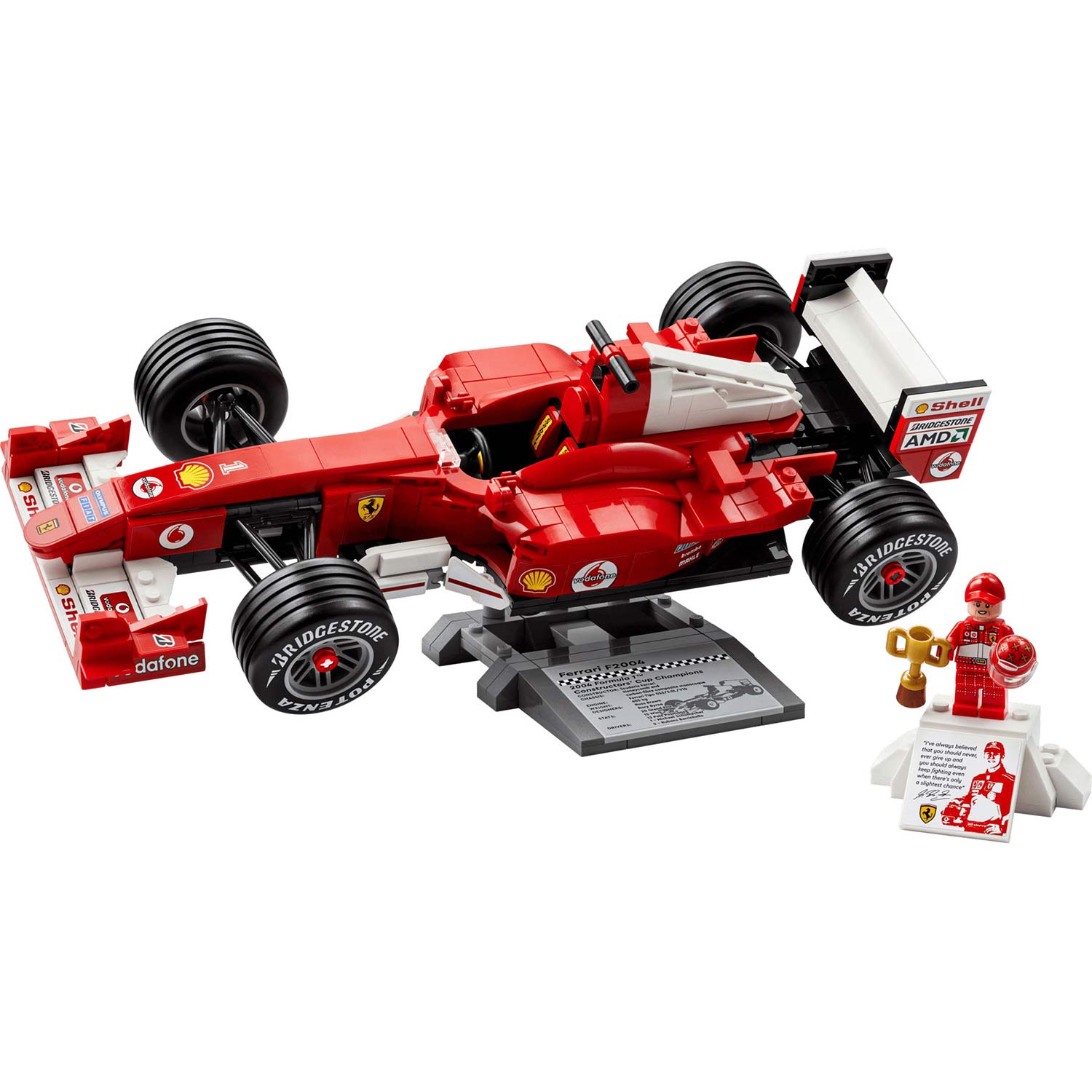 Lego Icons Ferrari F2004 E Michael Schumacher 11375 ( Imagem 2 de 4 ) - Preview