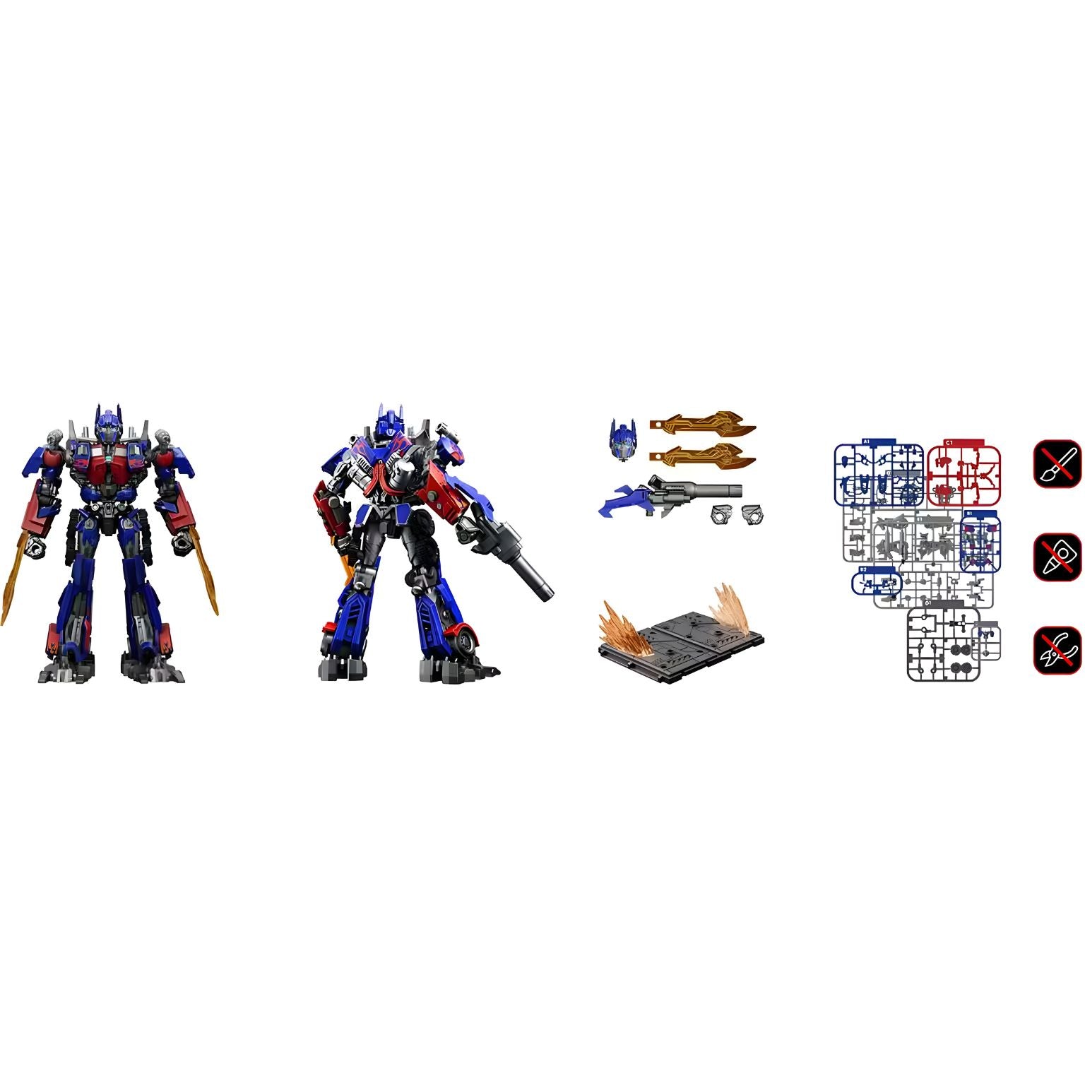 Kit Blokees Transformers Classic Optimus Prime ( Imagem 4 de 4 ) - Preview