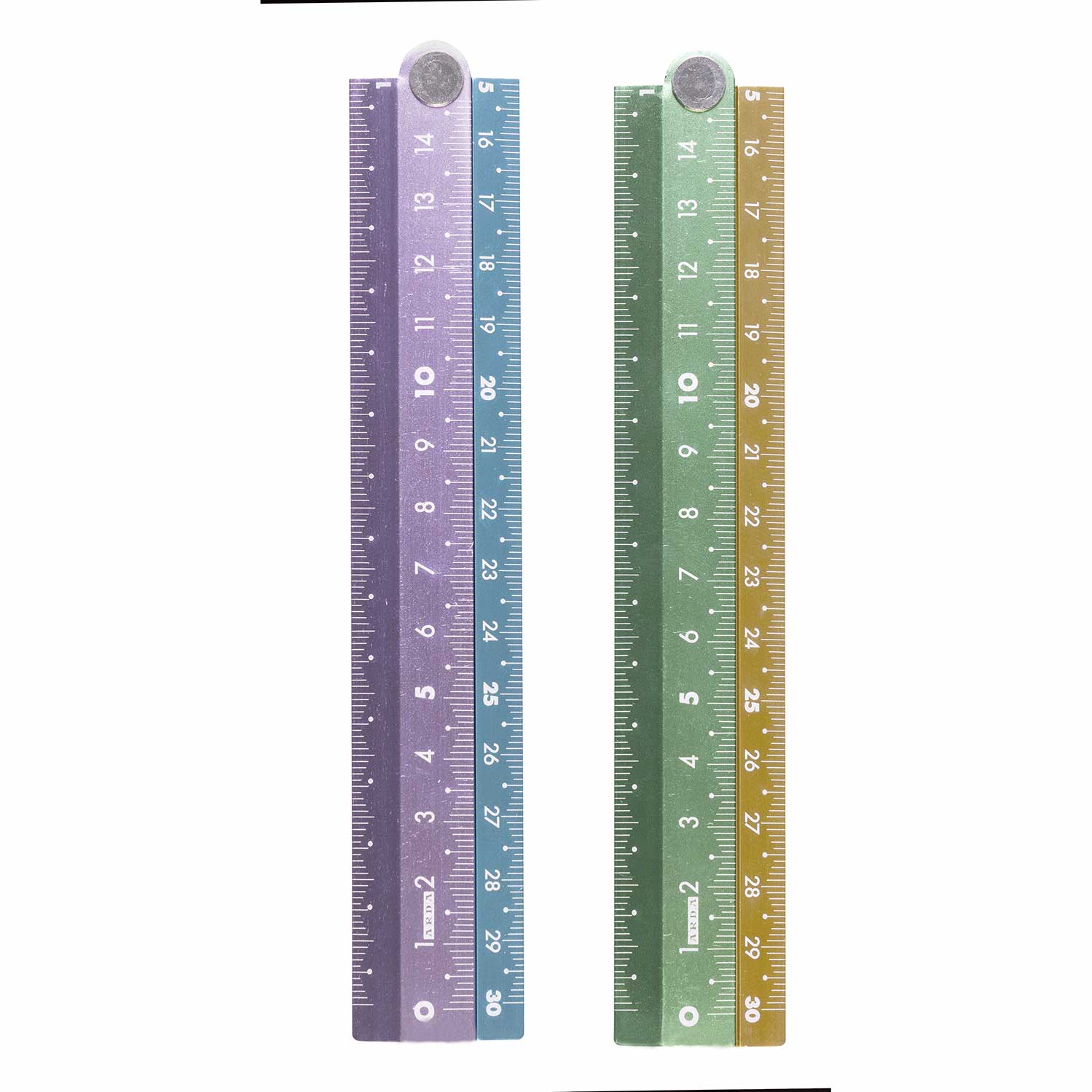 Régua De Alumínio Dobravel Arda Keep Colour Pastel 30Cm Sortido 1783015 ( Imagem 2 de 4 ) - Preview
