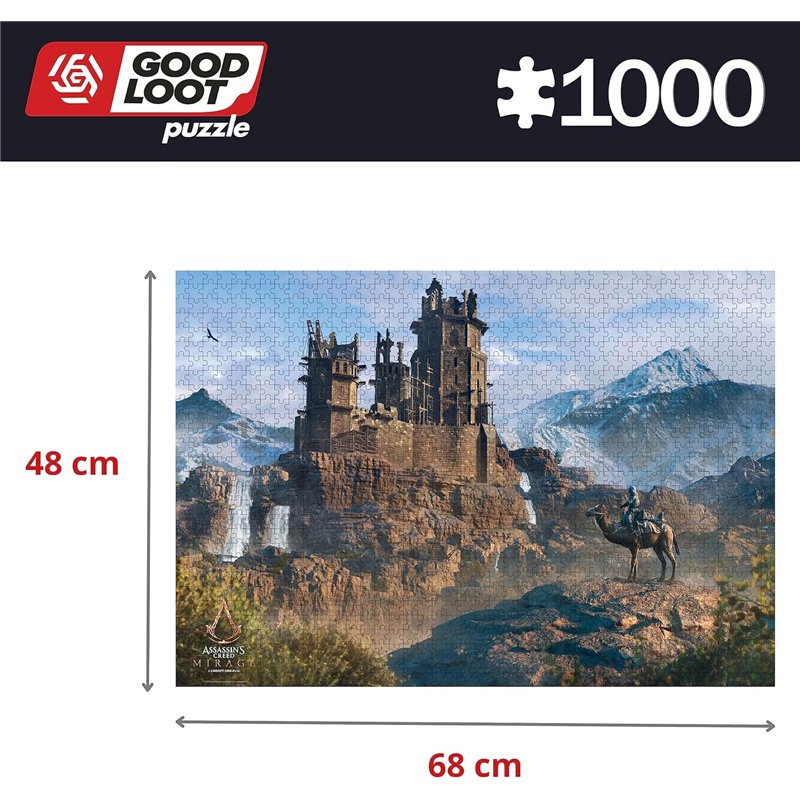Puzzle Good Loot - Assassin's Creed Mirage (1000 peças) ( Imagem 3 de 3 ) - Preview