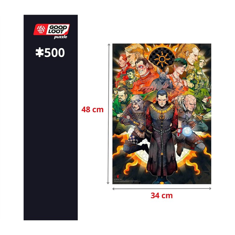 Puzzle Good Loot - The Witcher Nilfgaard (500 peças) ( Imagem 2 de 2 ) - Preview