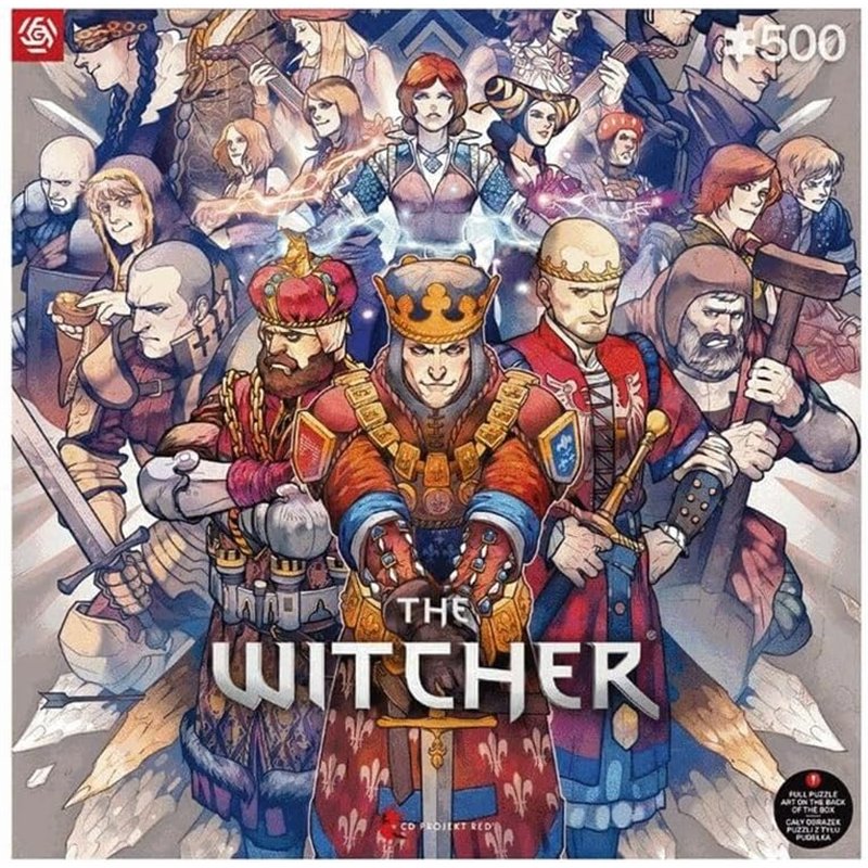 Good Loot Jigsaw Puzzle - The Witcher Northern Realms (500 pieces) ( Imagem 2 de 2 ) - Preview