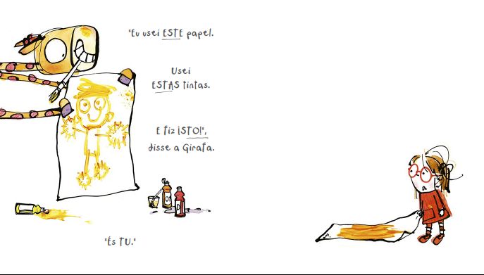 Matilde e a Girafa ( Imagem 2 de 2 ) - Preview
