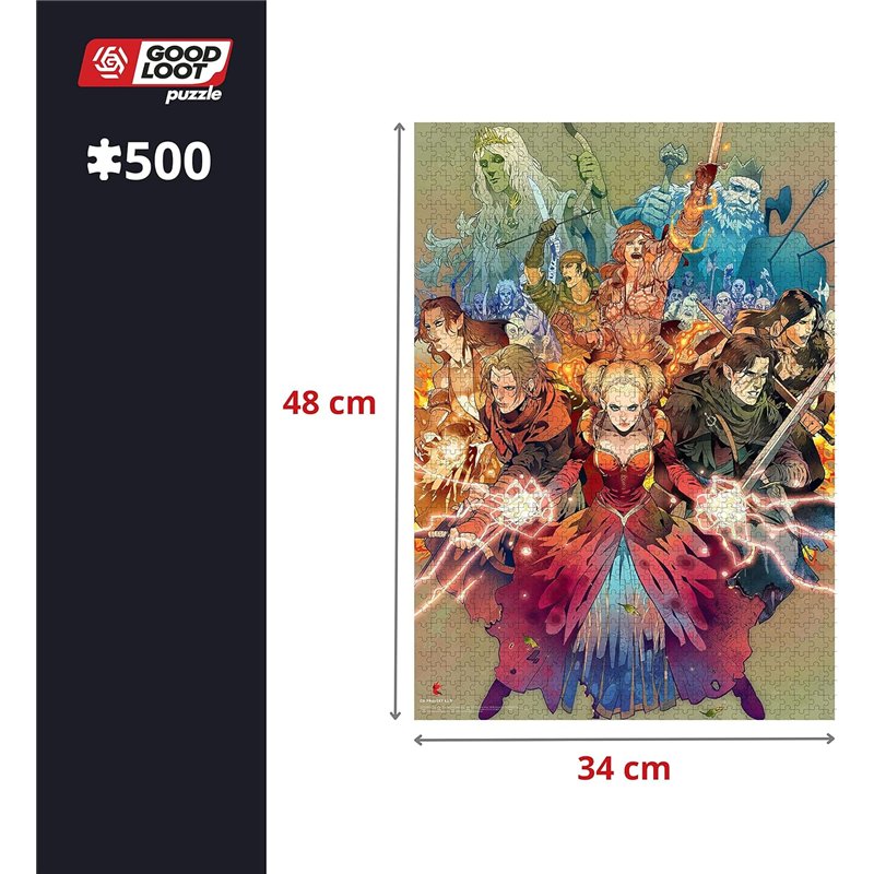 Good Loot jigsaw puzzle - The Witcher Scoia (500 pieces) ( Imagem 2 de 2 ) - Preview