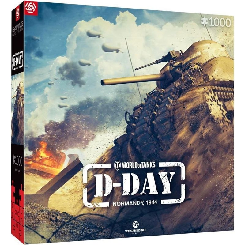 Good Loot Jigsaw Puzzle - World of Tanks D-Day (1000 pieces) ( Imagem 2 de 3 ) - Preview