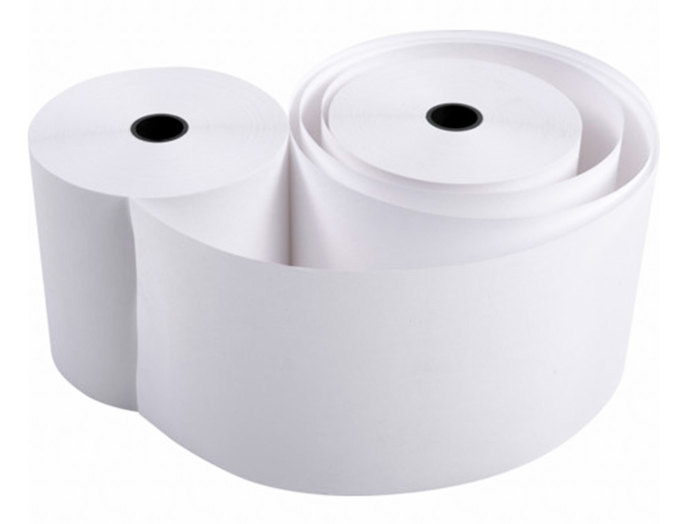 Rolo papel para impressora 75x65x11 mm 60 gr (10 unidades) ( Imagem 5 de 6 ) - Preview