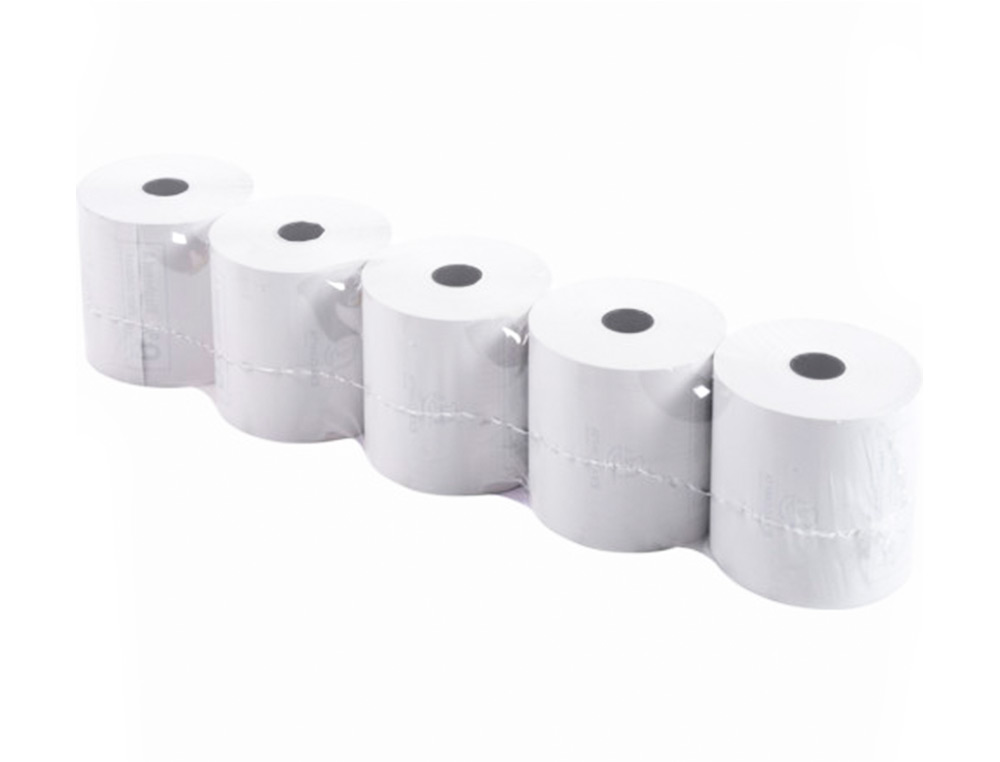 Rolo papel para impressora 58x65x11 mm 60 gr (10 unidades) ( Imagem 2 de 6 ) - Preview