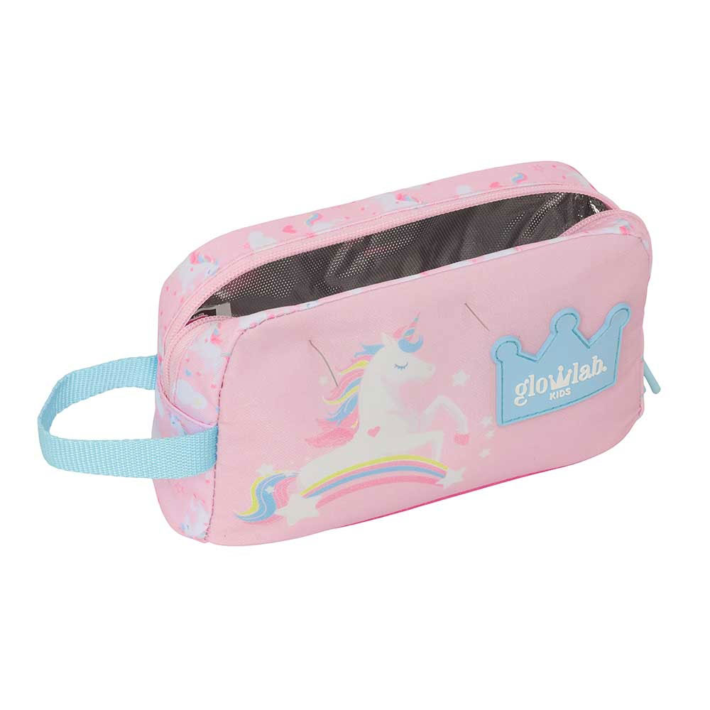 Bolsa De Lanche Térmica Glowlab Kids Unicórnio 21,5X6,5X12Cm 812623859 ( Imagem 4 de 4 ) - Preview