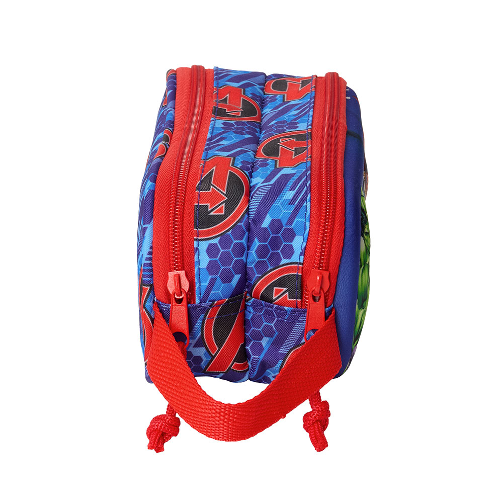 Estojo Duplo Marvel Avengers 3D 822567512 ( Imagem 3 de 3 ) - Preview