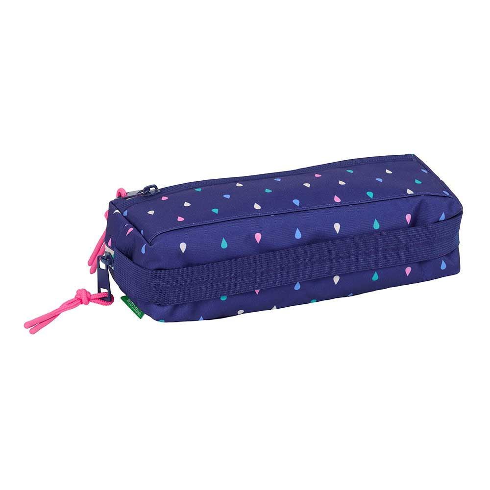 Benetton Drop Triple Pencil Case with Elastic Band 812650027 ( Imagem 4 de 4 ) - Preview