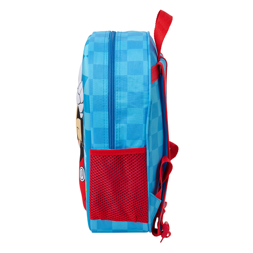 Mochila Disney Mickey Mouse 3D 33X27X10Cm 622550890 ( Imagem 3 de 3 ) - Preview
