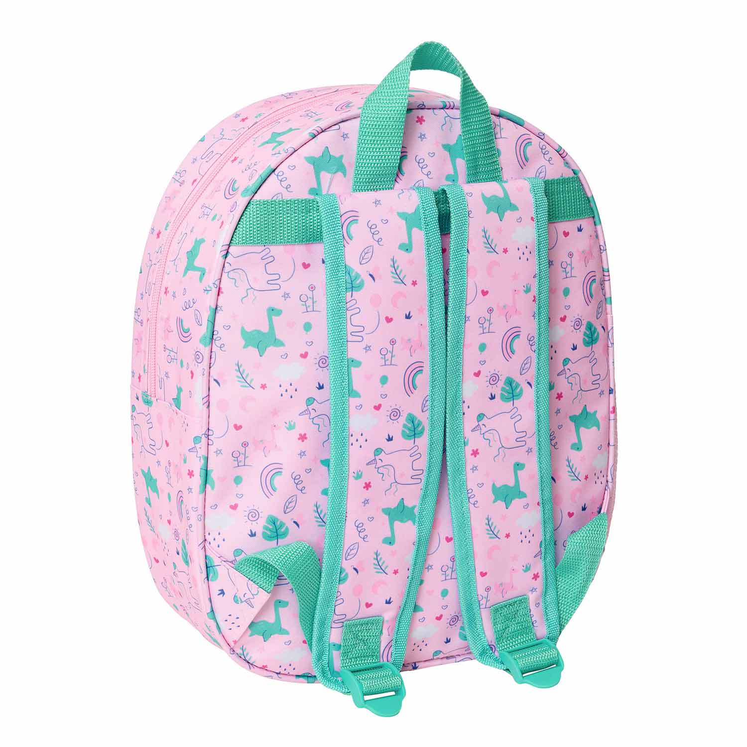 Mochila Safta Unicorn 3D 33X27X10Cm 632569890 ( Imagem 2 de 2 ) - Preview