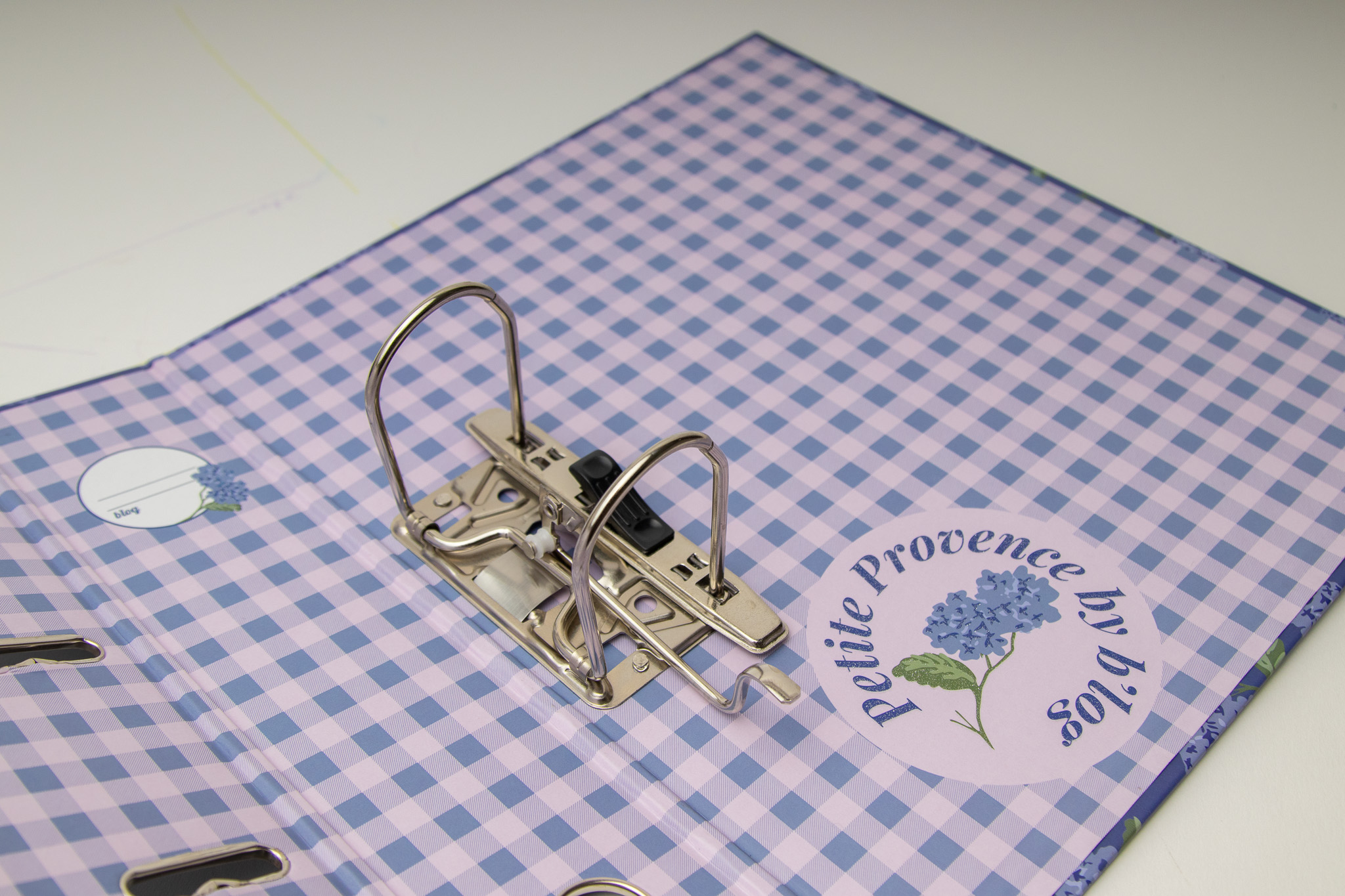 Pasta de Arquivo Lombada Larga A4 - Ancor B'Log Provence Flower ( Imagem 3 de 6 ) - Preview