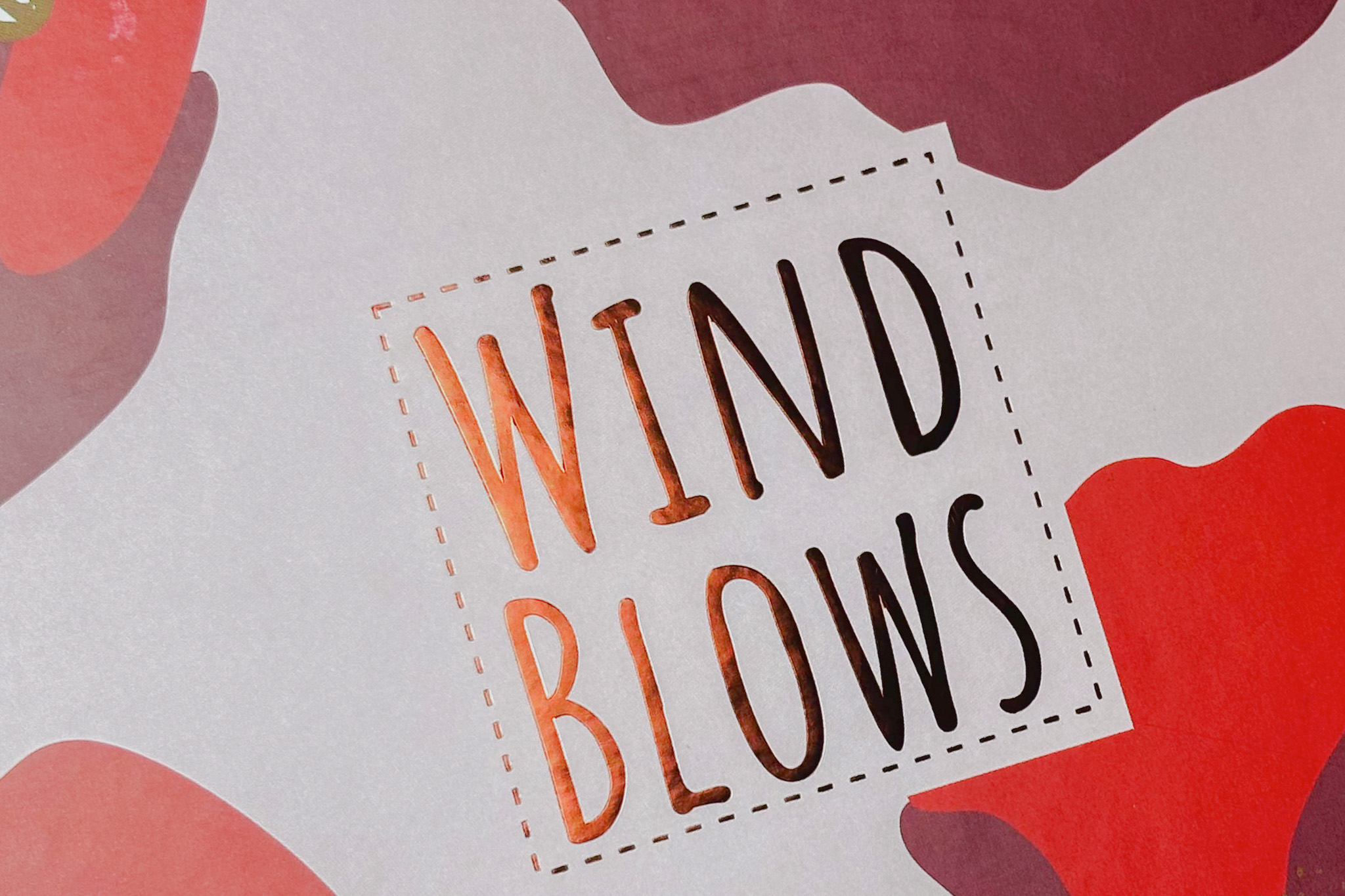 Pasta de Arquivo Lombada Larga A4 - B'Log Wind Flowers ( Imagem 2 de 6 ) - Preview