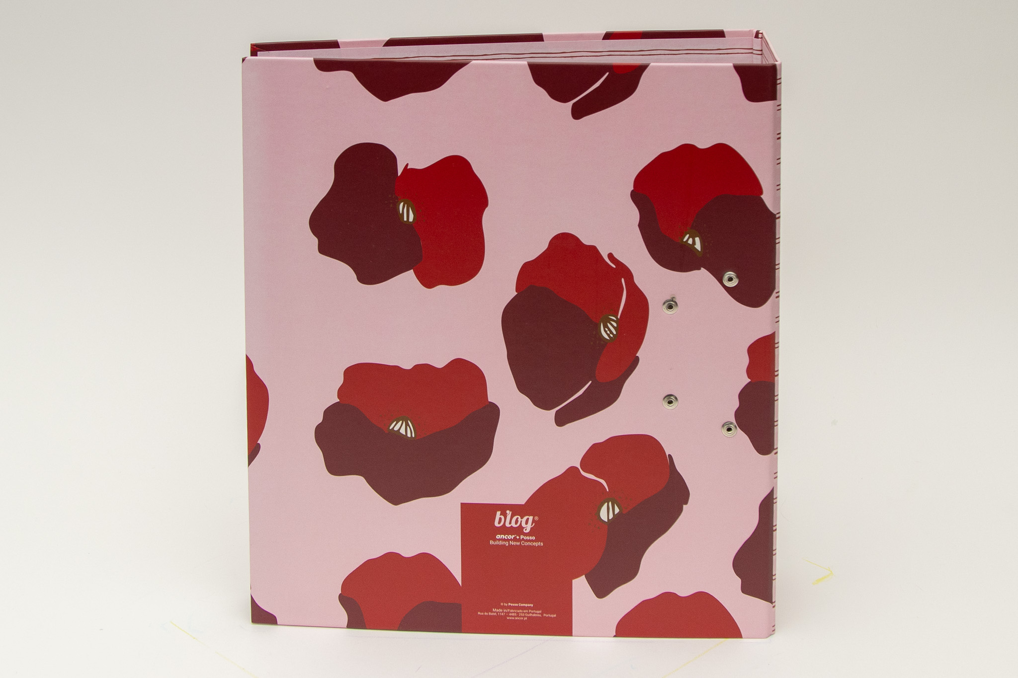 Pasta de Arquivo Lombada Larga A4 - B'Log Wind Flowers ( Imagem 5 de 6 ) - Preview