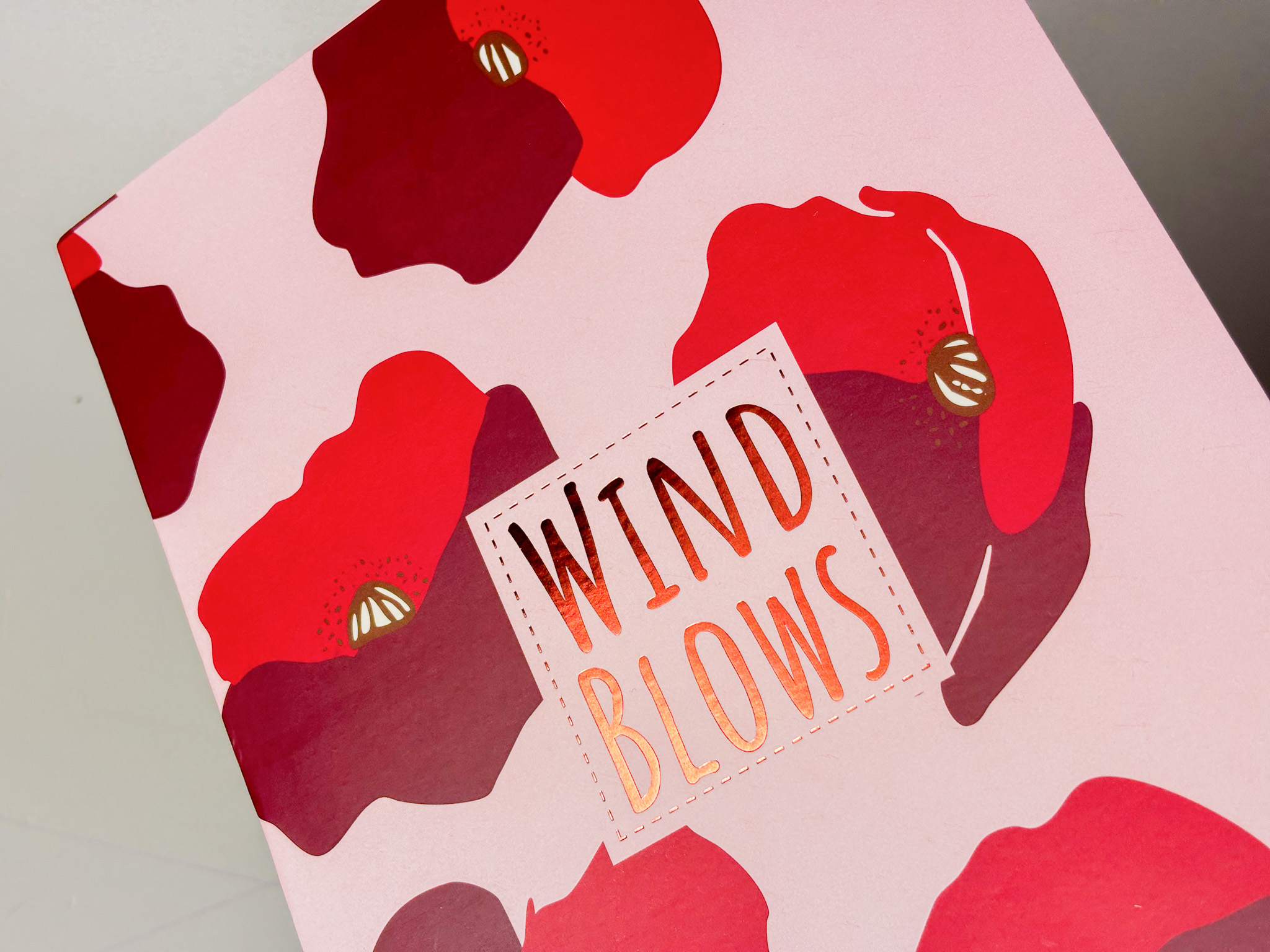 Caderno A4 Agrafado Pautado 48F/90G - B'Log Wind Flowers ( Imagem 2 de 7 ) - Preview
