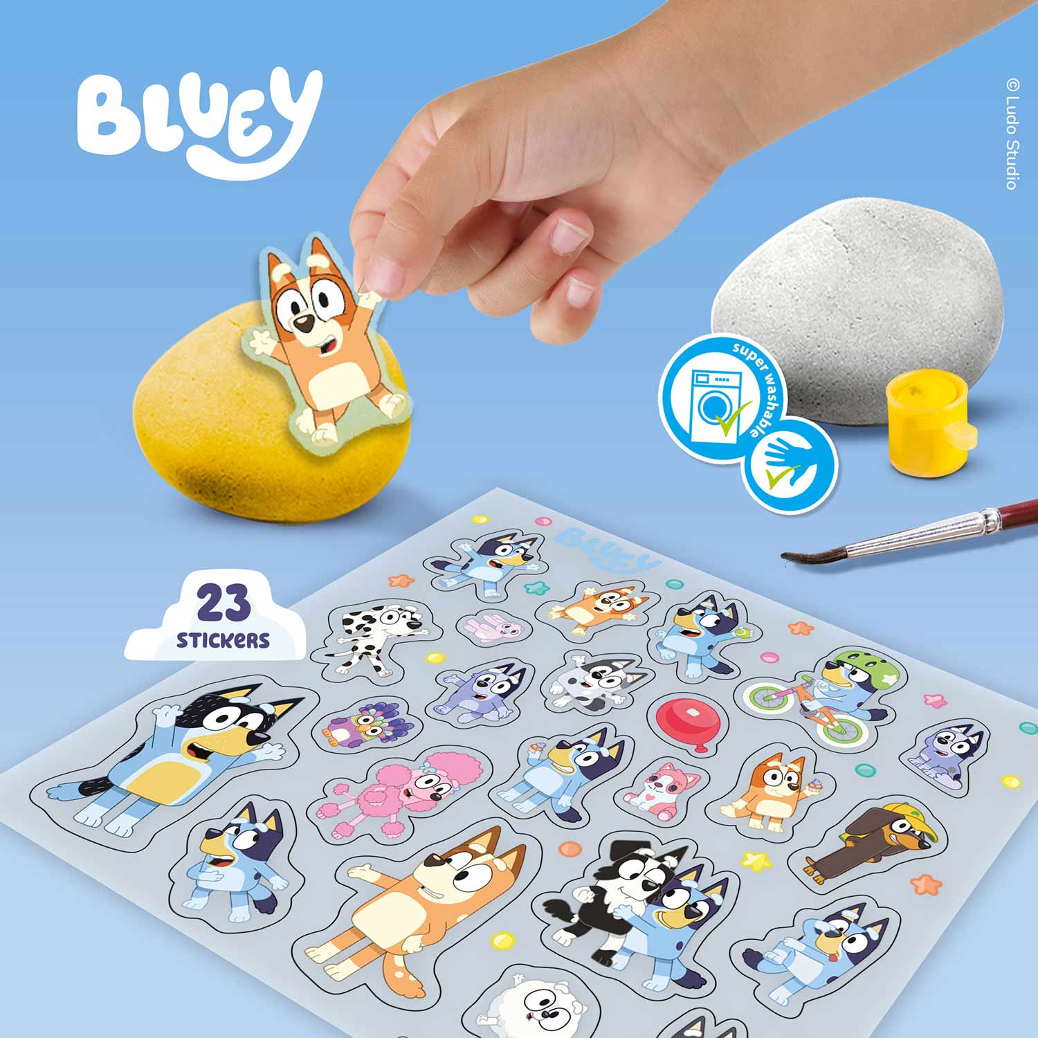 Bluey - Pintura De Pedras Ses Creative 14095 ( Imagem 4 de 4 ) - Preview