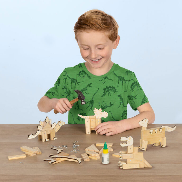 Kit De Marcenaria - Dinossauros Ses Creative Hobby 00942 ( Imagem 4 de 4 ) - Preview