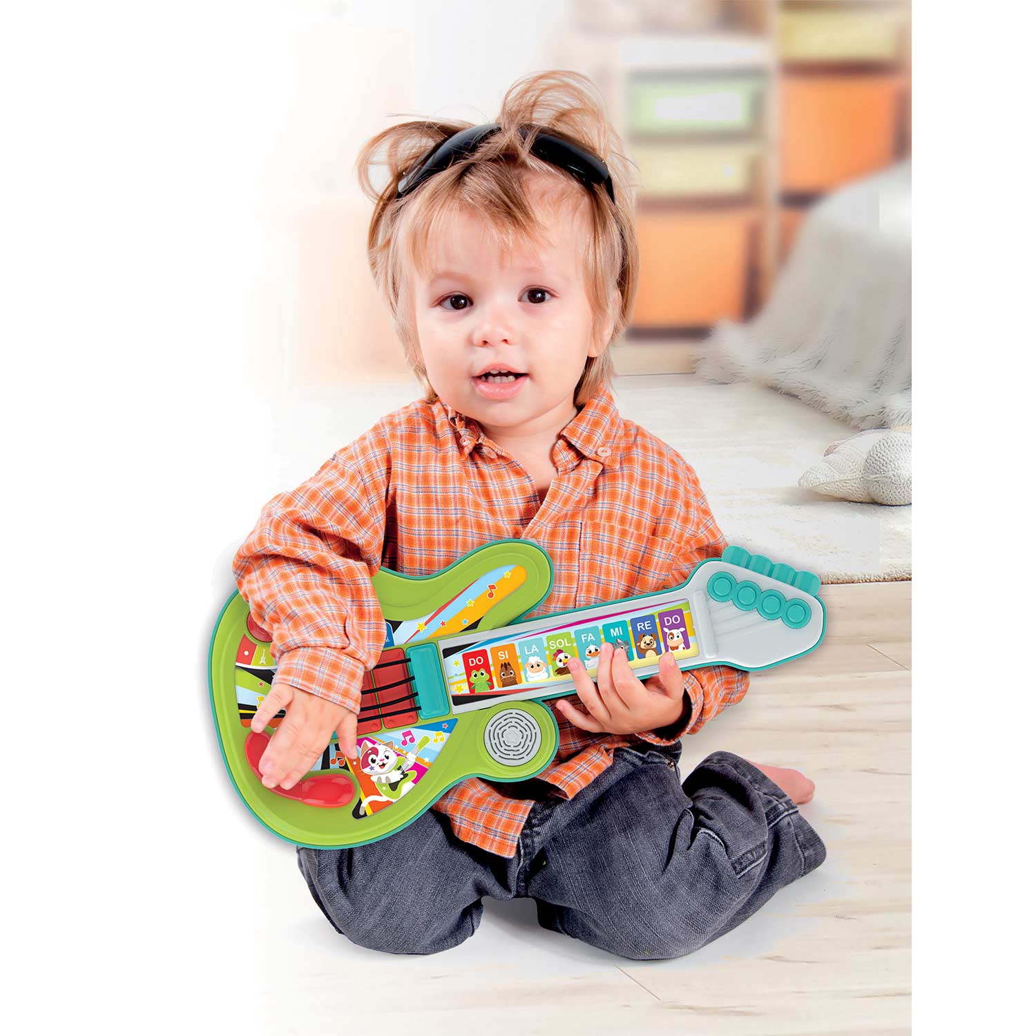 Guitarra Interativa Clementoni Baby 17615 ( Imagem 3 de 4 ) - Preview