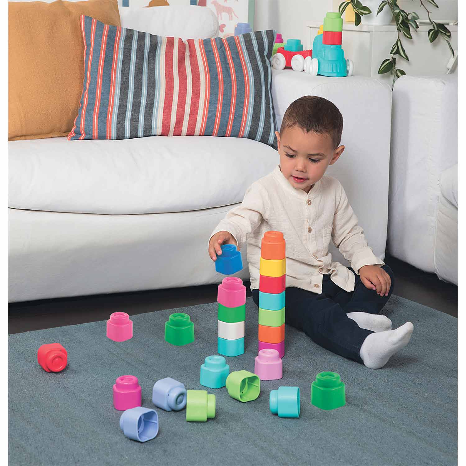 Blocos Clementoni Soft Clemmy Arco-Iris Mágico 9 Un 17604 ( Imagem 3 de 4 ) - Preview