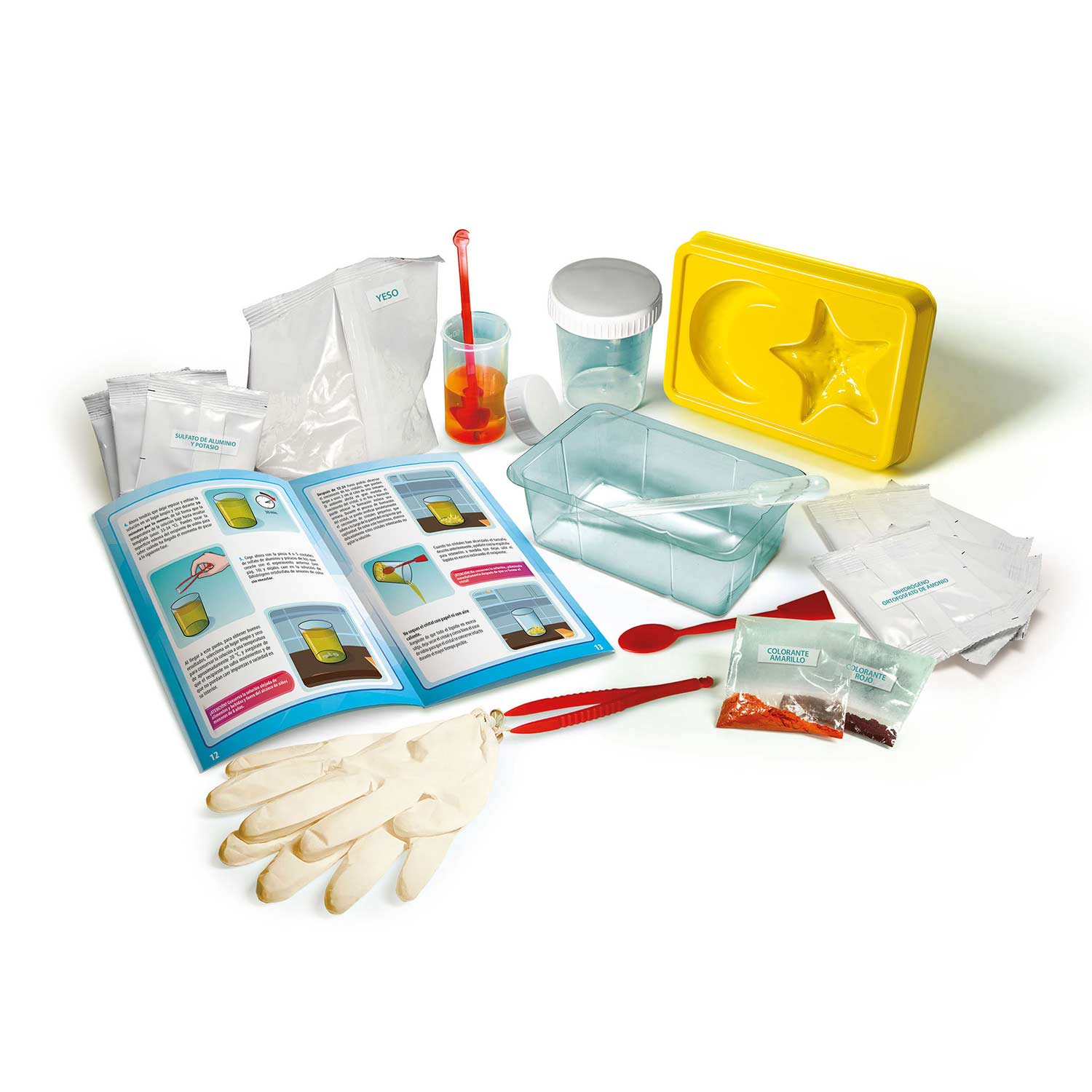 Cria Os Teus Cristais Clementoni Ciencia & Jogo Lab 67830 ( Imagem 3 de 4 ) - Preview