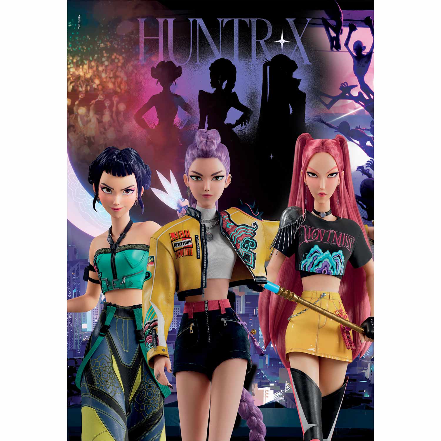 Puzzle Clementoni 500 Peças K-Pop Demon Hunters Huntrx 35626 ( Imagem 2 de 4 ) - Preview