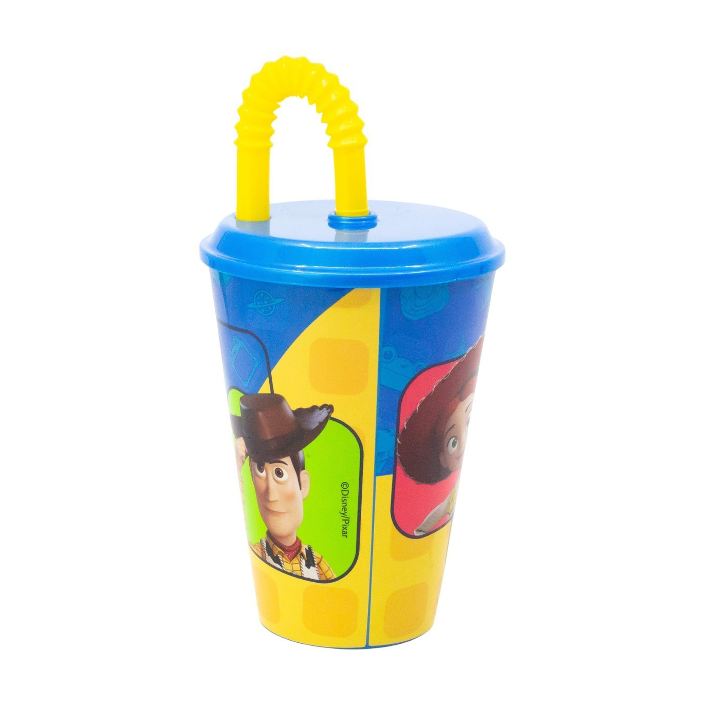 Copo Easy Sport Com Tampa E Palhinha Toy Story 430Ml 21840 ( Imagem 3 de 4 ) - Preview