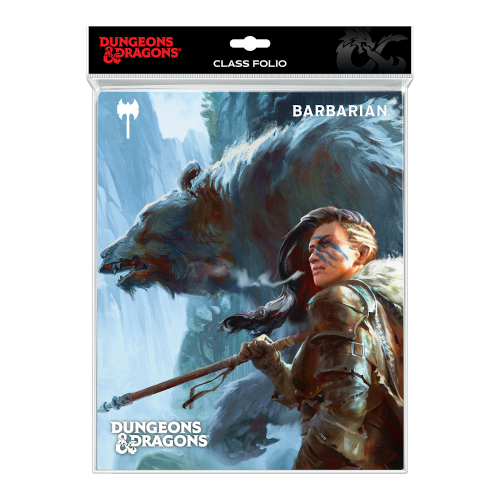 UP - Class Folio with Stickers for Dungeons & Dragons - Barbarian ( Imagem 3 de 3 ) - Preview