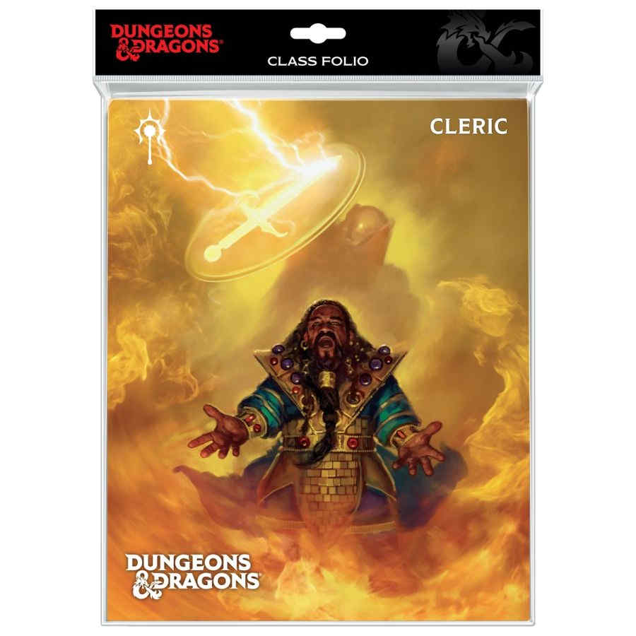 UP - Class Folio with Stickers for Dungeons & Dragons - Cleric ( Imagem 2 de 2 ) - Preview
