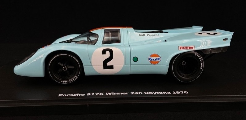 CMR Classic Model Car Replicas Porsche 917 K Gulf Winner 24H Daytona 1970 1:18 ( Imagem 4 de 4 ) - Preview