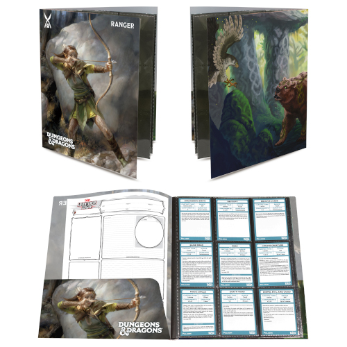 UP - Class Folio with Stickers for Dungeons & Dragons - Ranger ( Imagem 2 de 2 ) - Preview