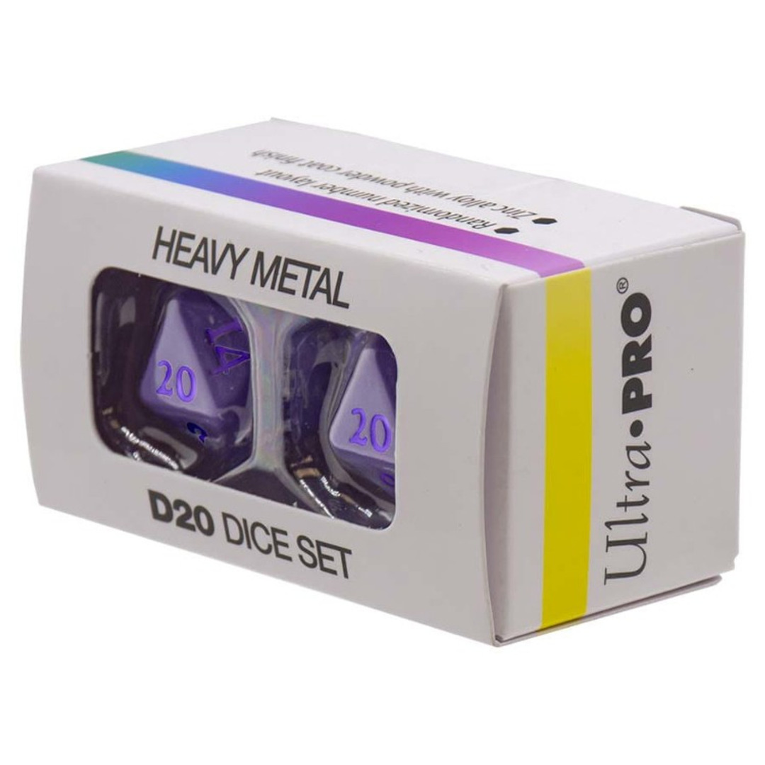 UP - Vivid Heavy Metal Dice: Purple ( Imagem 2 de 2 ) - Preview