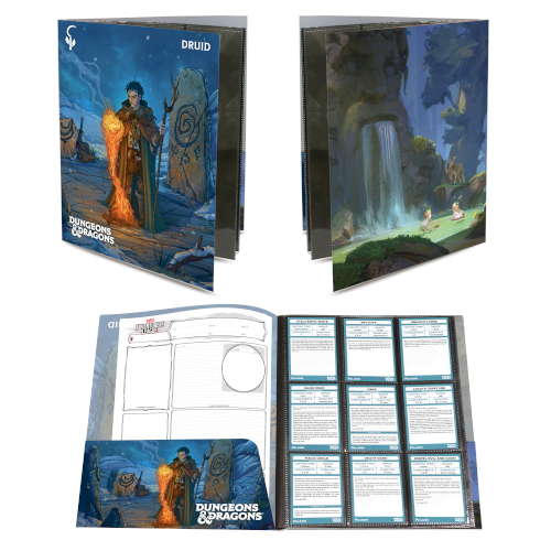 UP - Class Folio with Stickers for Dungeons & Dragons - Druid ( Imagem 2 de 2 ) - Preview