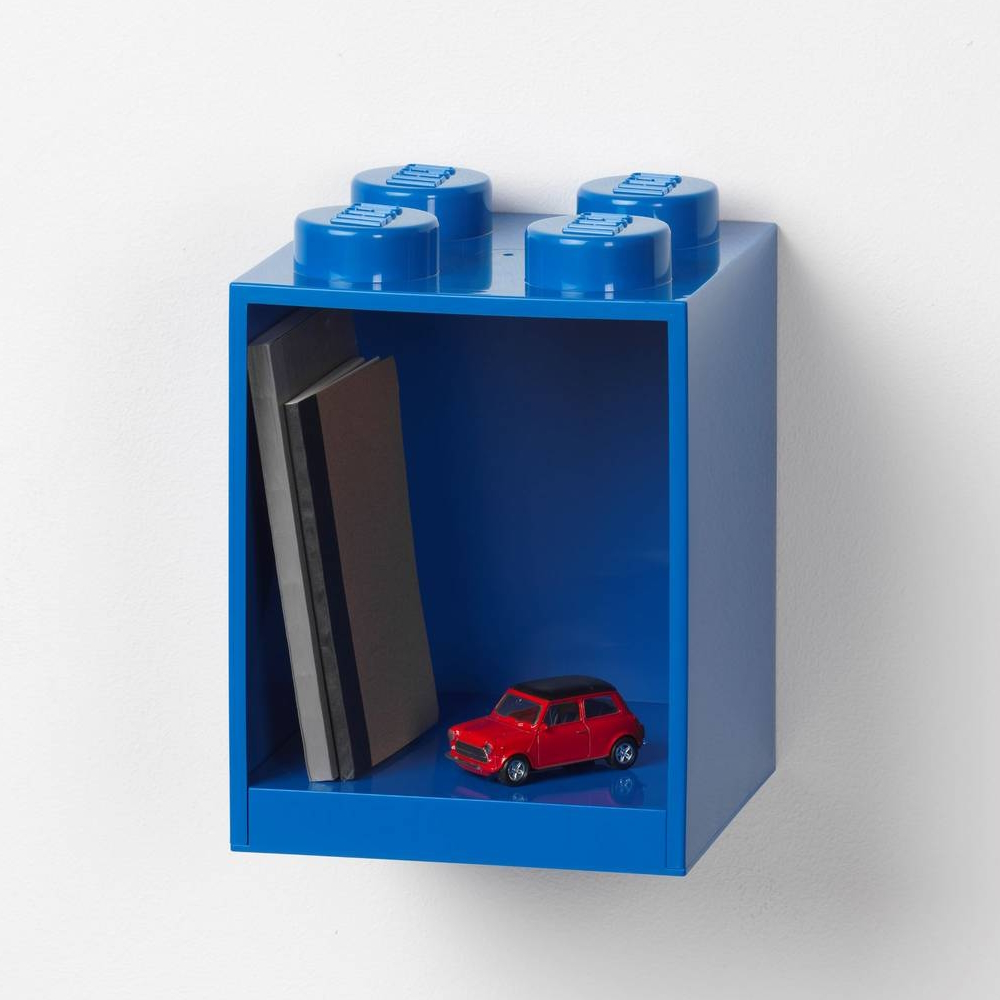 LEGO® Wall Shelf | 4 pins | Blue | 159x159x211 mm ( Imagem 3 de 3 ) - Preview