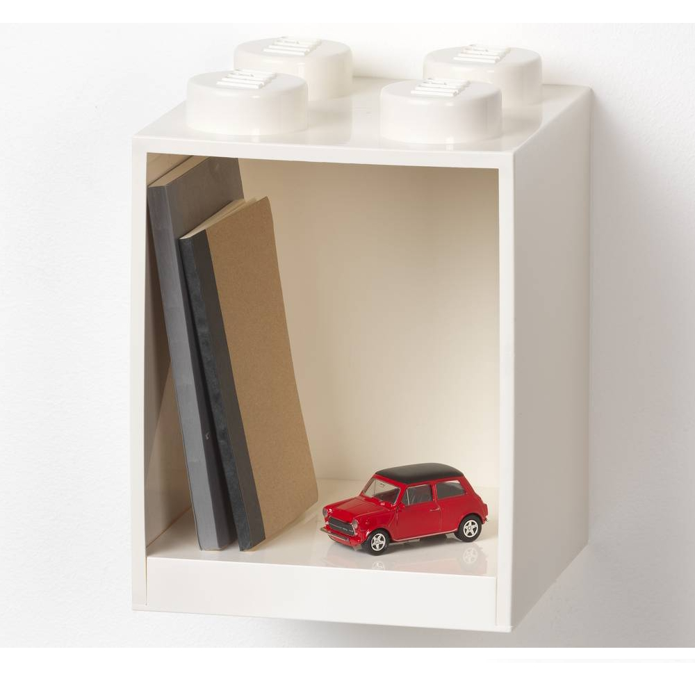 LEGO® Estante de parede | 4 pernos | Branco | 159x159x211 mm ( Imagem 3 de 3 ) - Preview