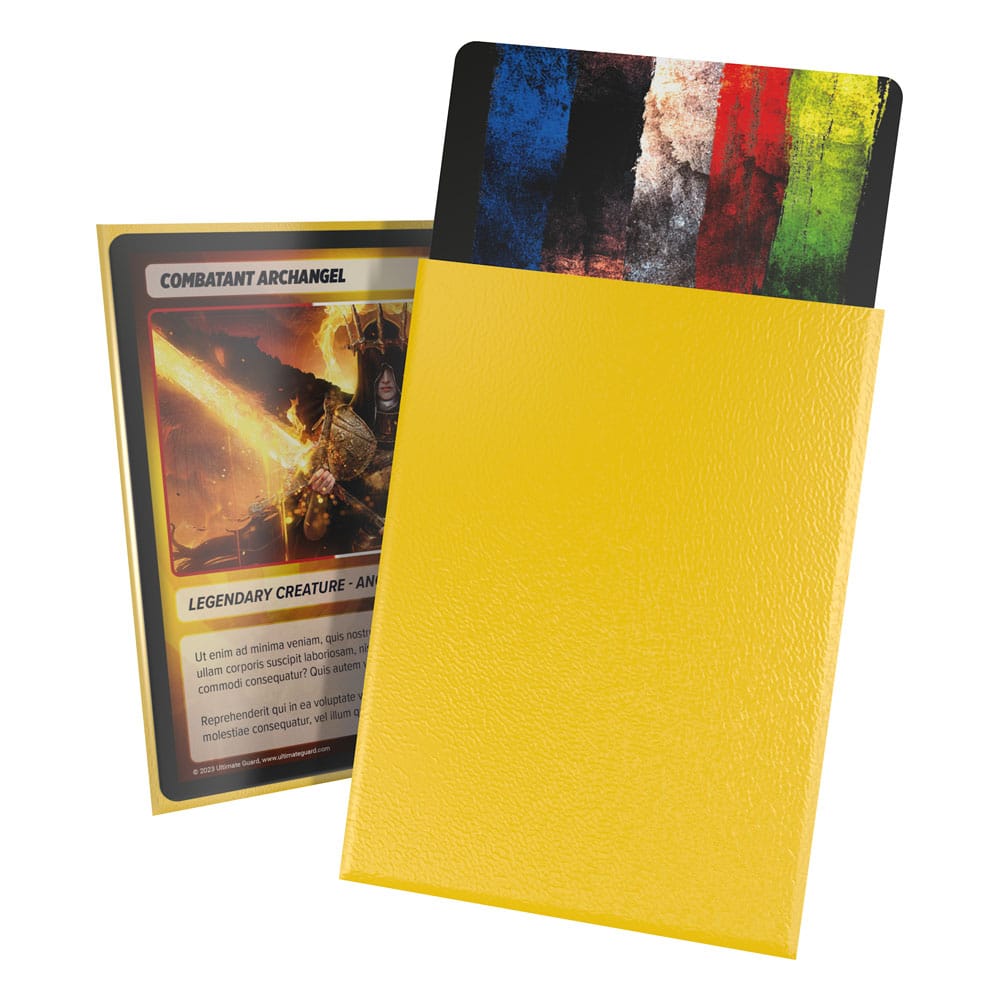 Ultimate Guard Cortex Sleeves Standard Size Matte Yellow (100) ( Imagem 2 de 2 ) - Preview