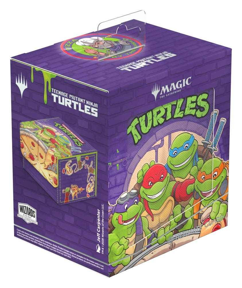 Ultimate Guard 133+ Xenoskin Box Magic: Teenage Mutant Ninja Turtles Pizza ( Imagem 3 de 4 ) - Preview
